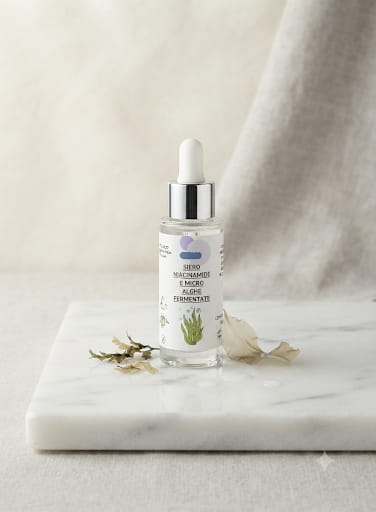 Siero Viso Niacinamide e Micro Alghe Fermentate