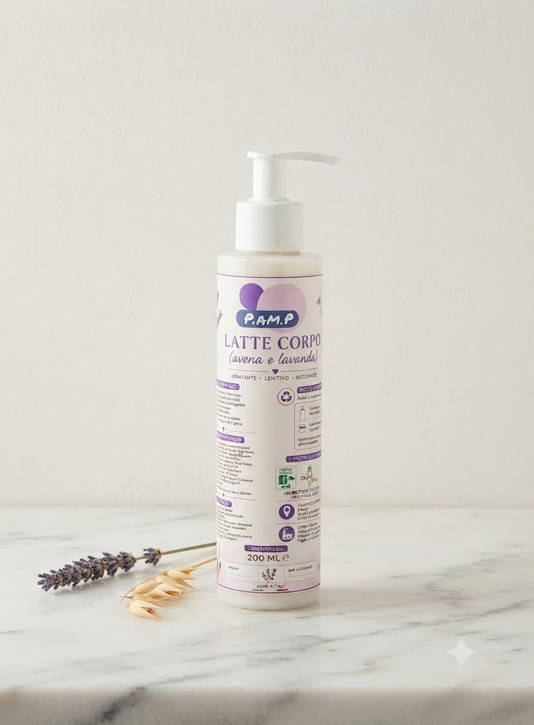 Latte Corpo Bio Avena e Lavanda