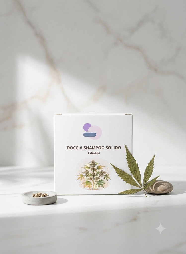 Doccia shampoo solido Bio Canapa