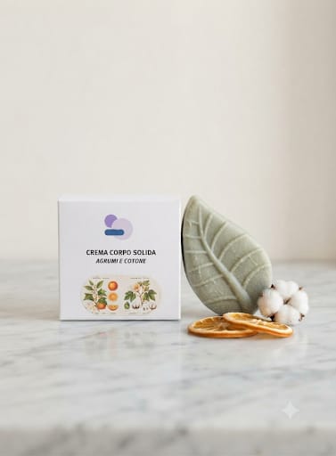 Crema Corpo Bio Solida : Agrumi e Cotone