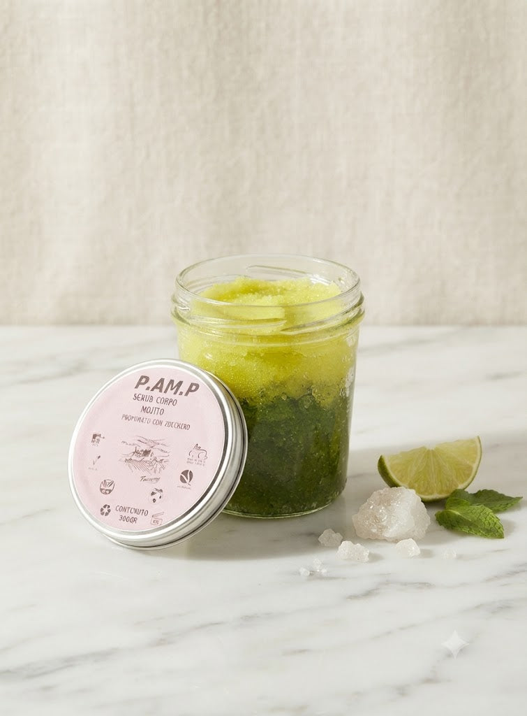 Scrub Bio Corpo Mojito Zucchero Profumato