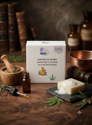 Sapone da Barba Bio alla Canapa