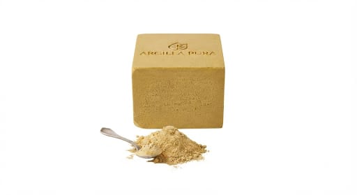 Maschera Viso Solida Con Argilla Gialla
