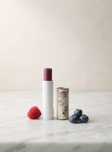 Balsamo Labbra alla Fragola e Ciliegia e Burro di Karité