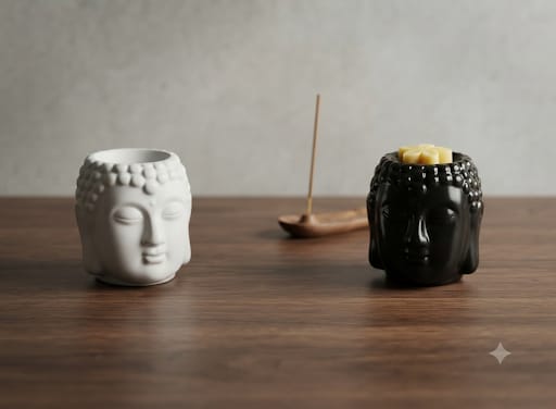 Brucia Essenze Buddha - Bianco e Nero
