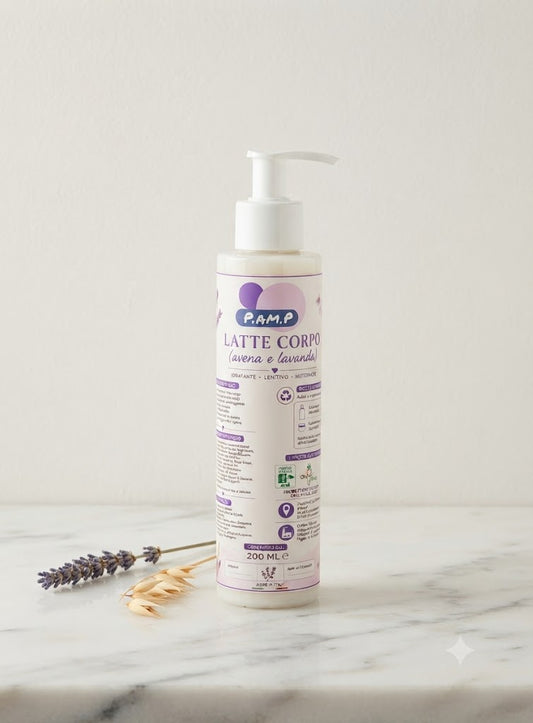Latte Corpo Bio Avena e Lavanda