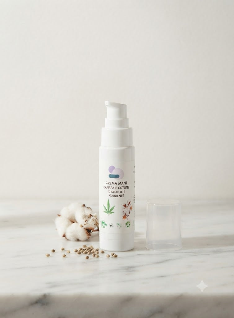 Crema Mani Bio Canapa e Cotone