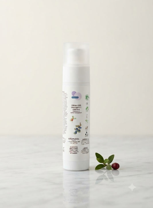 Crema Viso idratante  Lentisco  e Mirto fermentati