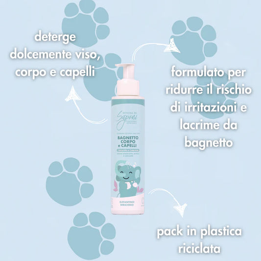 Bagnetto corpo e capelli